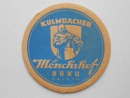 〈ビアコースター〉KULMBACHER Monchshof BRAU BAYERN
