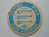 〈ビアコースター〉BEKANNT-BEGEHRT-BELIEBT EXPORT・KURFURSTENPILS MARZEN-BOCK