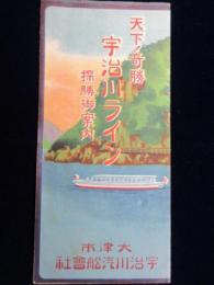 〈鳥瞰図〉宇治川ライン探勝御案内