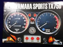 〈オートバイパンフ〉ヤマハスポーツTX750