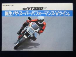 〈オートバイカタログ〉ホンダ　誕生！ザ・スーパーパフォーマンス・Vツイン。NEW　VT250F