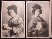 〈絵葉書〉日本一の美人芸妓　萬龍