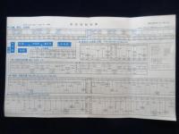 全日空定期航空時刻運賃表(付・中日本航空)