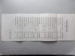 安藤遞相歓迎会席上展観目録