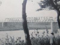 〈絵葉書〉久留米名所　筑後川ノ鉄橋