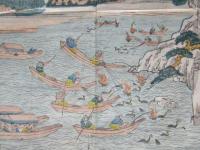 濃州長良川鵜飼図