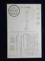 〈絵葉書〉愛知県一宮中学校　創立二十五周年紀念　拡張された運動場