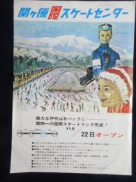 〈チラシ〉関ケ原国際スケートセンター11月22日オープン