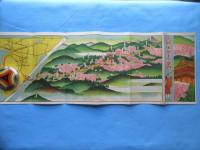 〈鳥瞰図〉吉野山蔵王案内
