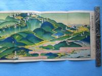 〈鳥瞰図〉金剛山名所図絵