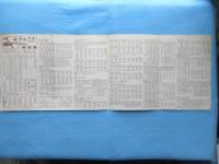 松本電気鉄道発行『1960年版北アルプス・美ヶ原関係時刻表』