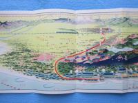 〈鳥瞰図〉庄内電車沿線名所図絵