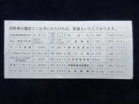 〈通行券〉首都高速道路通行料金領収券　普通車　150円