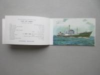 〈絵葉書〉油槽船　秀邦丸　進水記念　飯野海運株式会社御註文　