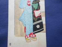 〈木版絵封筒・ポチ袋〉舞妓さん13