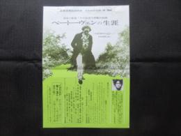〈チラシ〉長編音楽記録映画『ベートーヴェンの生涯』