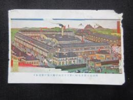 〈絵葉書〉明治五年創立当時に於ける富岡製紙工場の実況なり
