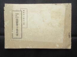 岐阜中学校同窓会会員名簿