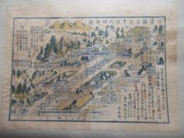 信濃国善光寺境内略絵図