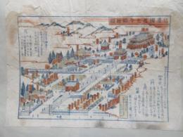 信濃国善光寺略絵図
