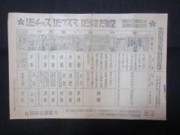 中部防衛司令部燈火管制規定標準　大阪毎日新聞防空当選標語『空襲だ！！水だ！マスクだ！スィッチだ！』