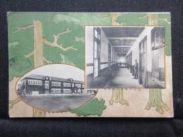〈絵葉書〉三木小学校　全面・校舎内部