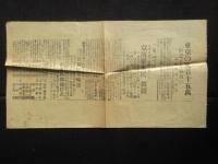 〈号外〉伊勢新聞『震災救護の緊急勅令発布』