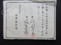 〈遊郭原資料〉金津廓取締原簿(岐阜県)