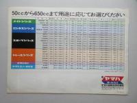 〈オートバイパンフ〉モータースポーツの世界をひろげるヤマハ
