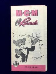 〈新譜目録関連〉MGMレコード40～44