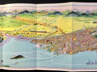 〈鳥瞰図〉高松屋島御案内