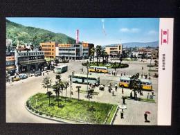 〈絵葉書〉徳島駅前広場