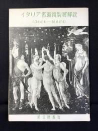 イタリア名画複製展解説(13世紀末ー16世紀末)