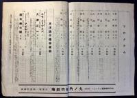 〈プログラム〉東洋選手権争奪拳闘大試合
