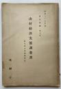 昭和28年度　薪炭林篇　第7号　山村経済実態調査書（岐阜県本巣郡根尾村）