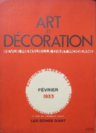 ART ET DÉCORATION　février　1933