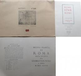 Rome　1748　The Pianta Grande Di Roma Giambattista Nolli in Facsimile