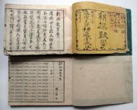 新撰数学　上下、改正増補新撰数学答