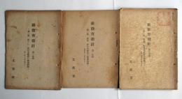 教育指針　第1～3分冊、マッカーサー司令部初教育関係指令（和英併記）、新学校制度実地準備の案内