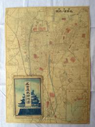 築港図　名古屋熱田測図　附東部運河挿入