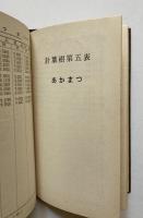 メートル制　立木幹材材積表