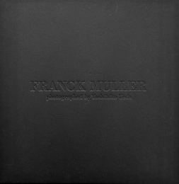 FRANK MULLER photographed by Yoshihiko Ueda [ 上田義彦 ]