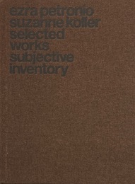 ezra petronio suzanne koller selected works subjective inbentory