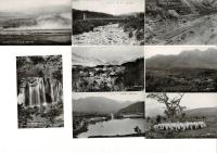 （レトロ絵葉書）会津中の沢温泉 名勝絵はがき 絵葉書8枚タトウ付き