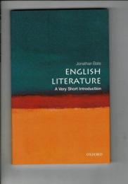 English Literature: A Very Short Introduction ペーパーバック – イラスト付き 英語版