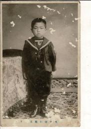 （レトロ絵葉書）光宮宣仁親王殿下 表面虫損多数