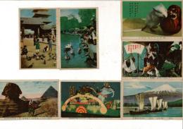幼年倶楽部の付録と思われる旧絵葉書大のカード8枚