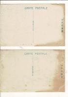 （レトロ絵葉書）「千代田刃傷 西丸休息所」「楼門五三桐 （幸四郎の五右衛門）」帝劇 大正11.4 計2枚 水濡れあり 縁金