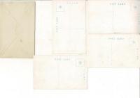 （レトロ絵葉書）「最新版 温泉津名所」絵葉書4枚と袋 サカネ商店発売