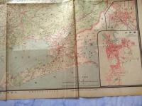 日本交通分縣地圖 東宮御成婚記念 其11(愛知縣)